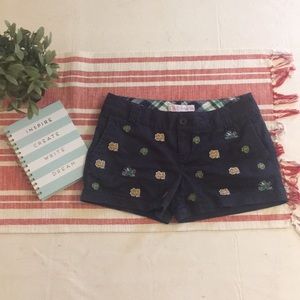 Size 2 or 3- Notre Dame patches shorts